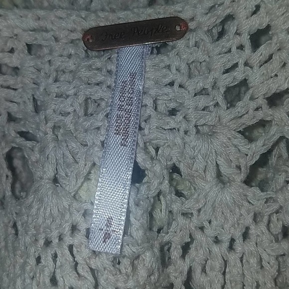 FREE PEOPLE Bohemian sz small sweater wrap, $88 - Picture 5 of 6